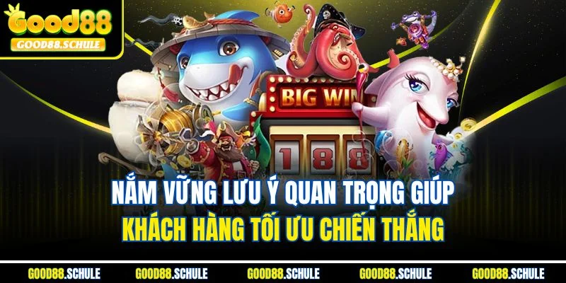Nắm vững lưu ý quan trọng giúp khách hàng tối ưu chiến thắng 